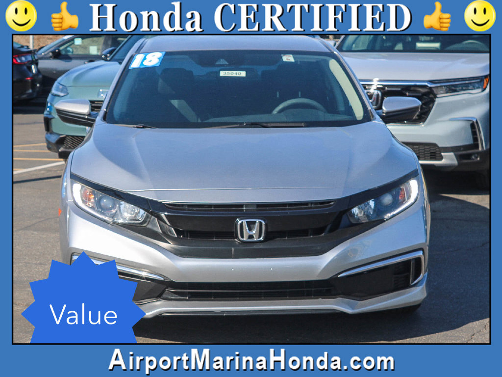 Certified 2020 Honda Civic LX image 4