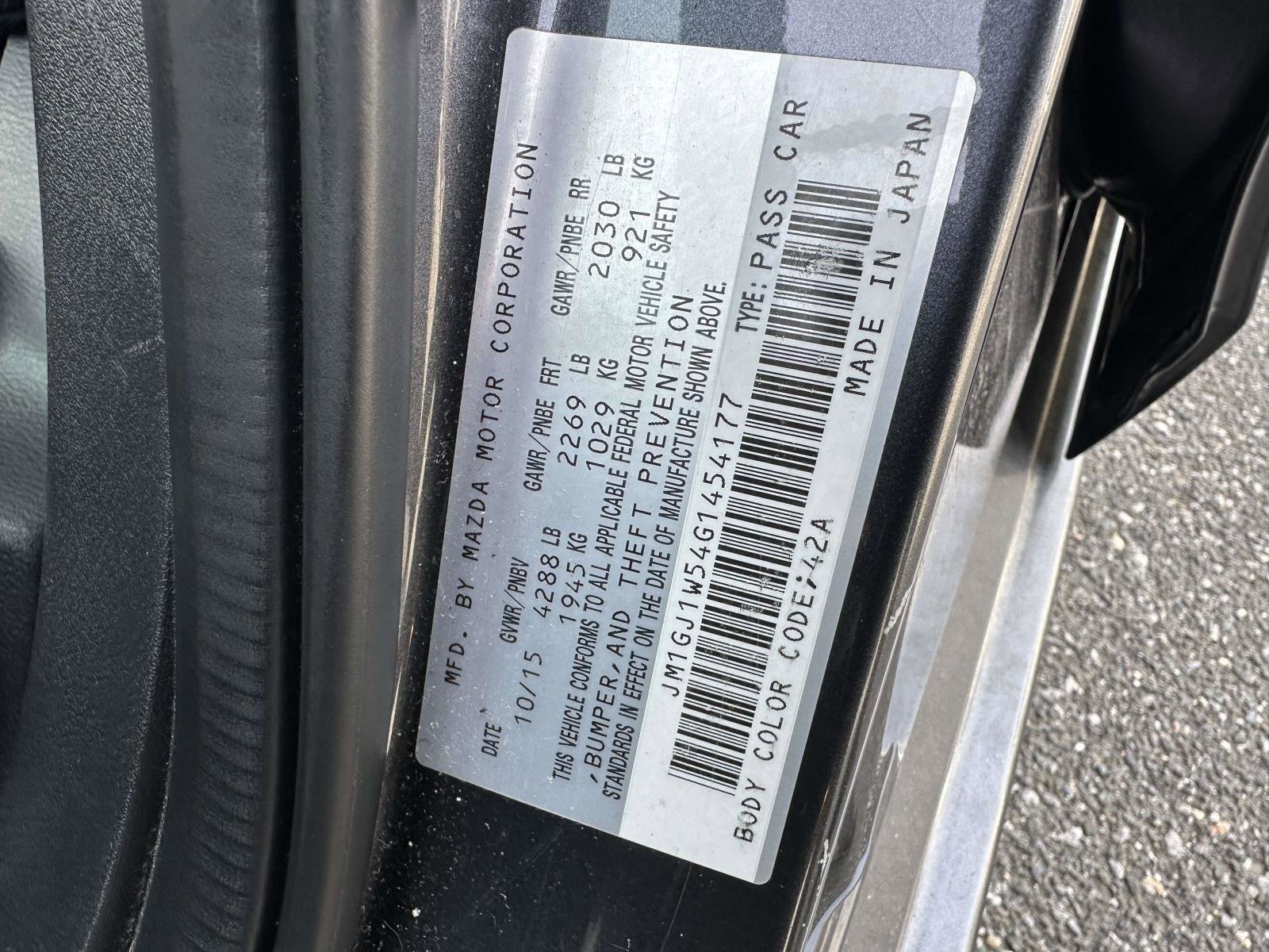 Used 2016 MAZDA MAZDA6 Grand Touring w/ GT Technology Package image 12