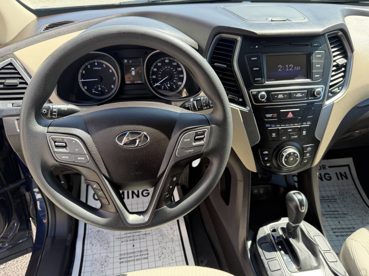 Used 2017 Hyundai Santa Fe Sport w/ Cargo Package AWD/4WD image 13
