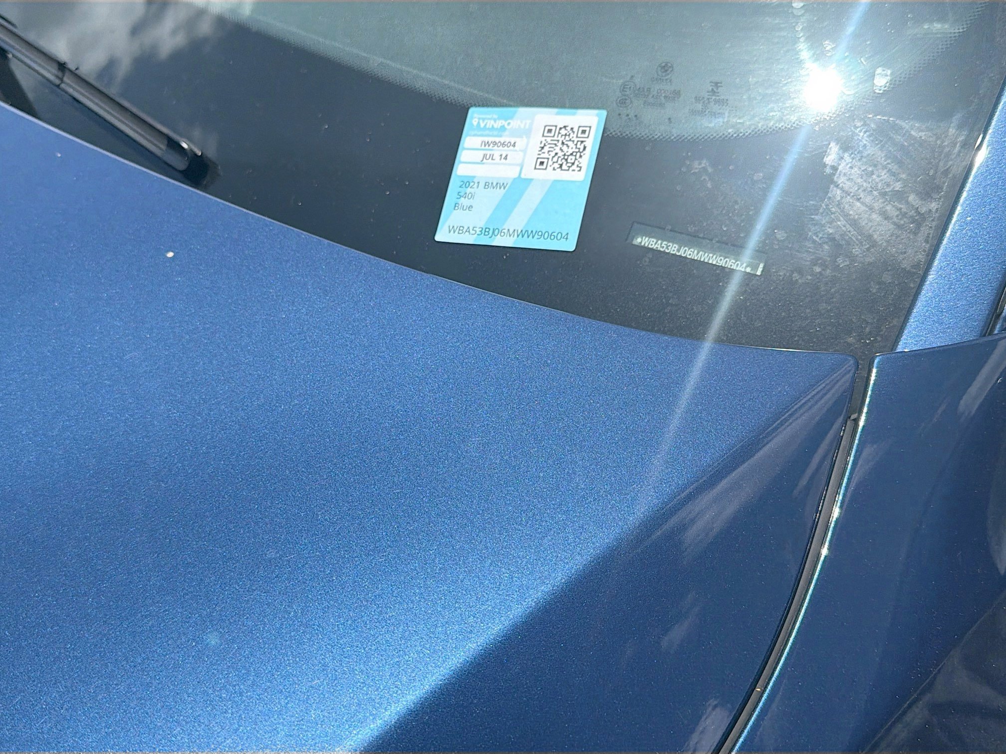 Used 2021 BMW 540i w/ Convenience Package RWD image 38