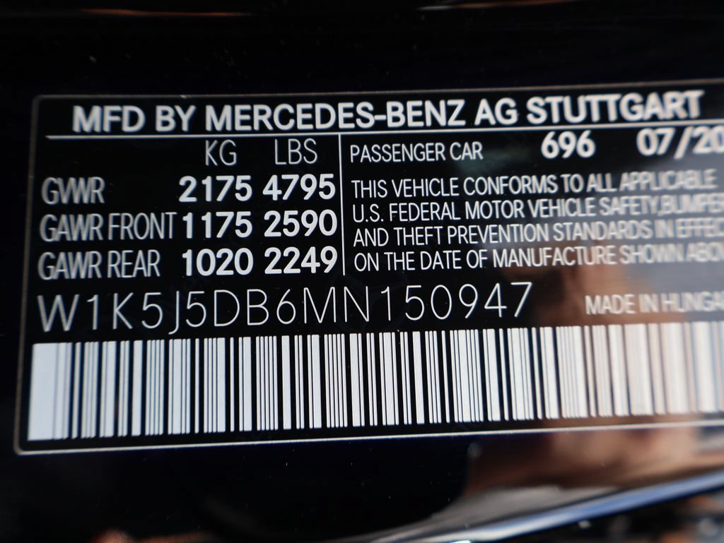 Certified 2021 Mercedes-Benz CLA 45 AMG 4MATIC image 39