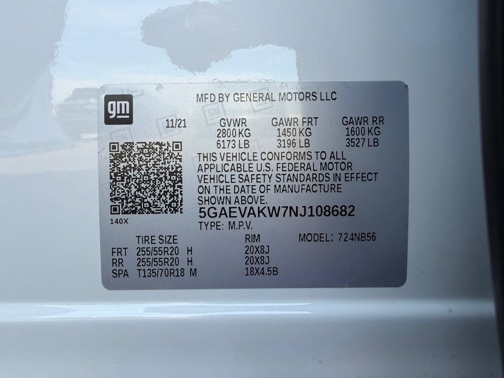 Used 2022 Buick Enclave Essence w/ Sport Touring Edition AWD/4WD image 19