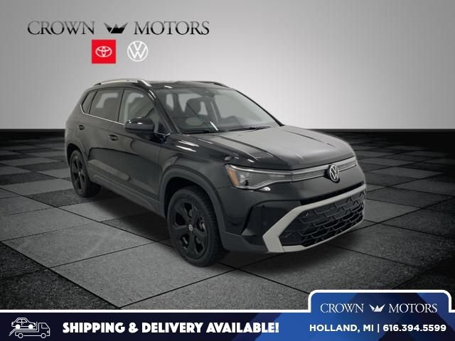 Used 2025 Volkswagen Taos SEL w/ Black Wheel Plus Package AWD/4WD image 1