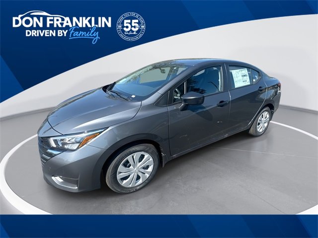 New 2025 Nissan Versa S w/ Trunk Package