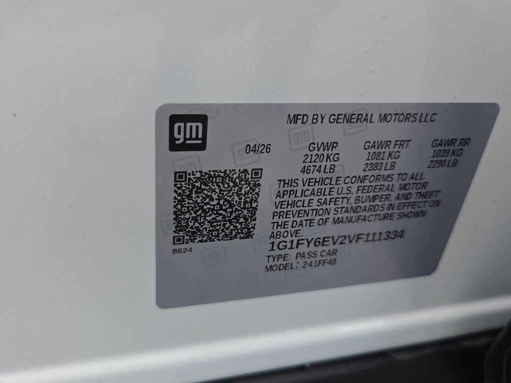 New 2027 Chevrolet Bolt LT w/ LPO, All-Weather Package FWD image 4