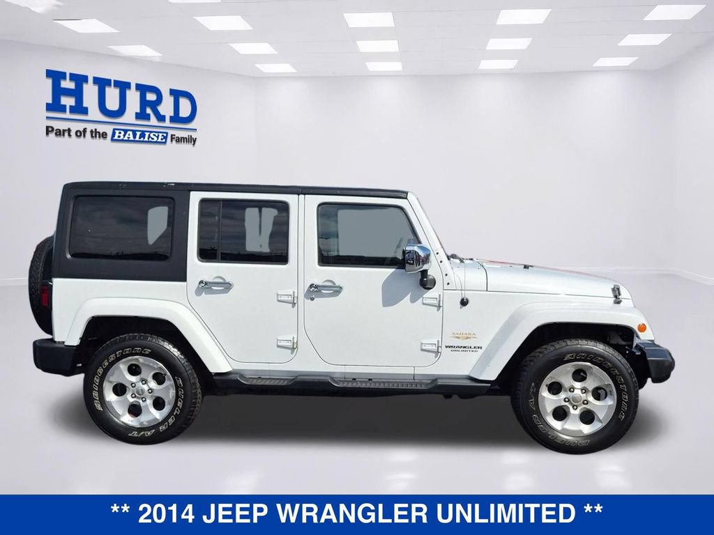 Used 2014 Jeep Wrangler Unlimited Sahara w/ Connectivity Group AWD/4WD image 2