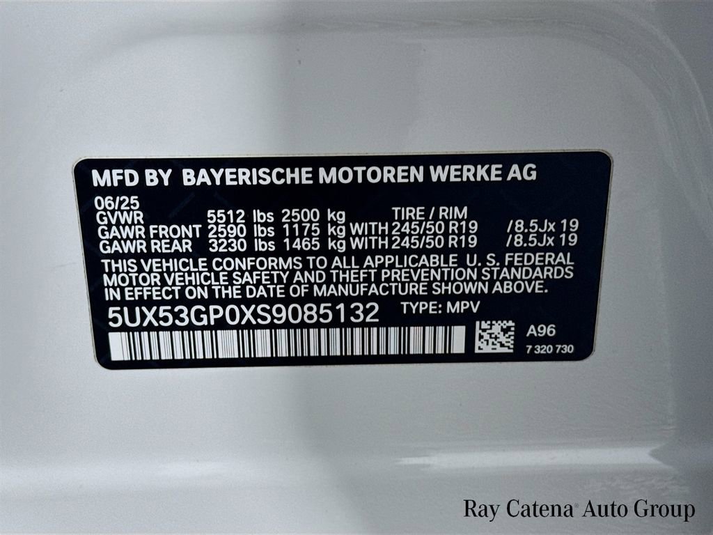 Used 2025 BMW X3 xDrive30i w/ Convenience Package image 32