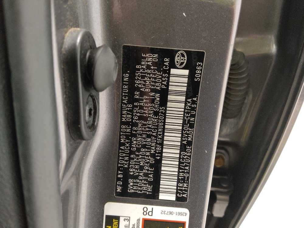 Used 2017 Toyota Camry XSE w/ Moonroof Package image 33