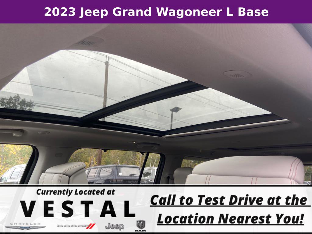 New 2023 Jeep Grand Wagoneer L 4WD image 39