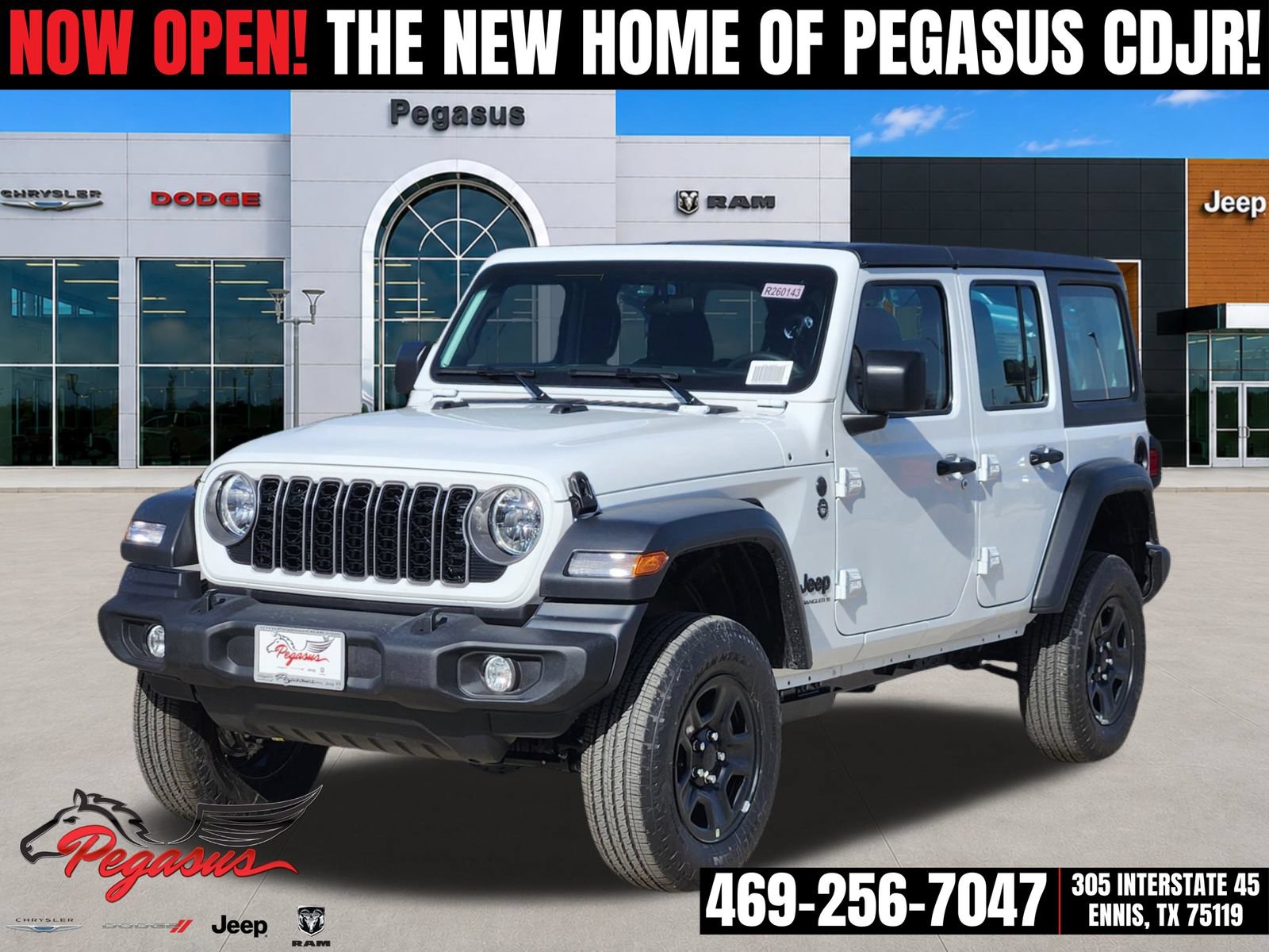 New 2026 Jeep Wrangler Unlimited Sport AWD/4WD image 2