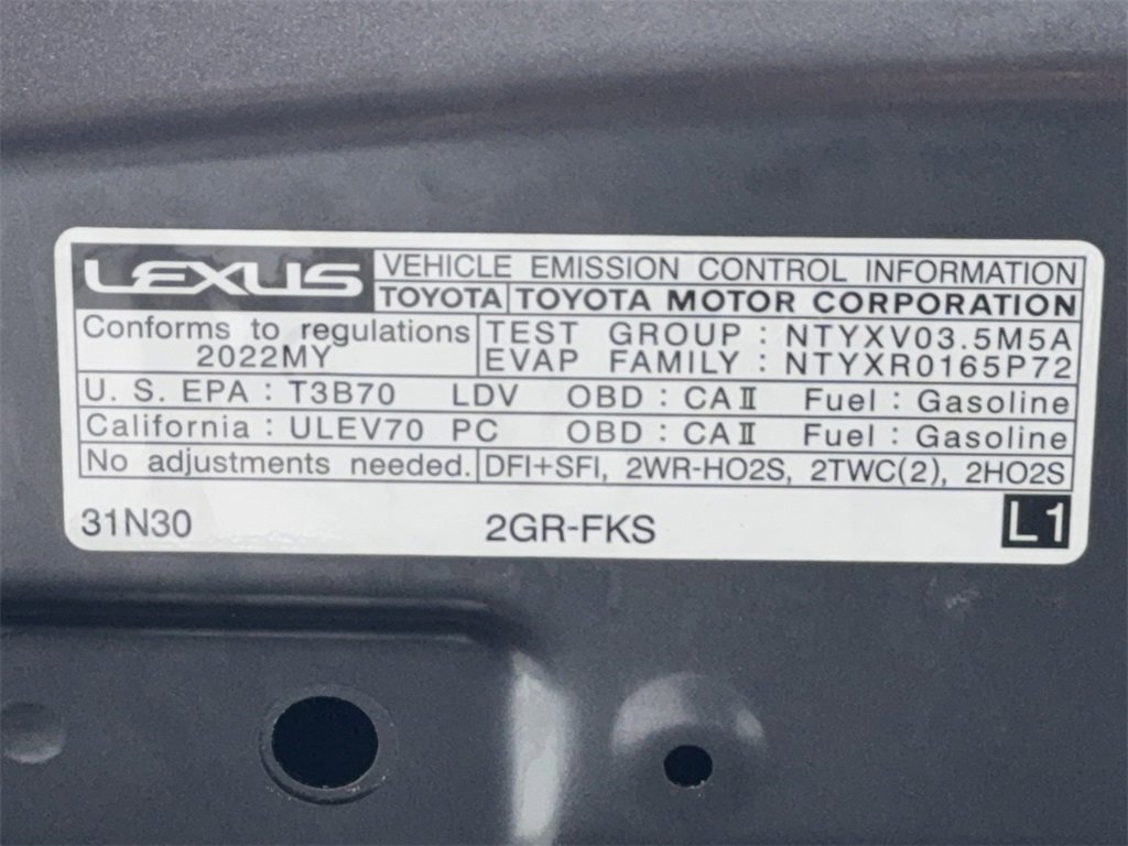 Used 2022 Lexus IS 350 F Sport w/ Accessory Package image 58