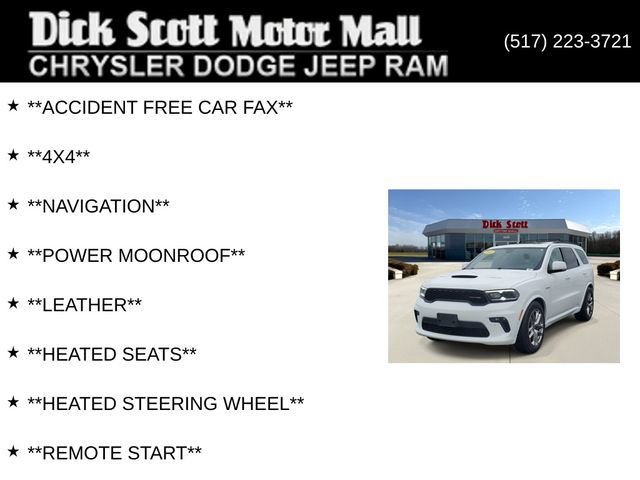 Used 2021 Dodge Durango R/T w/ Tow 'N Go Package AWD/4WD image 9