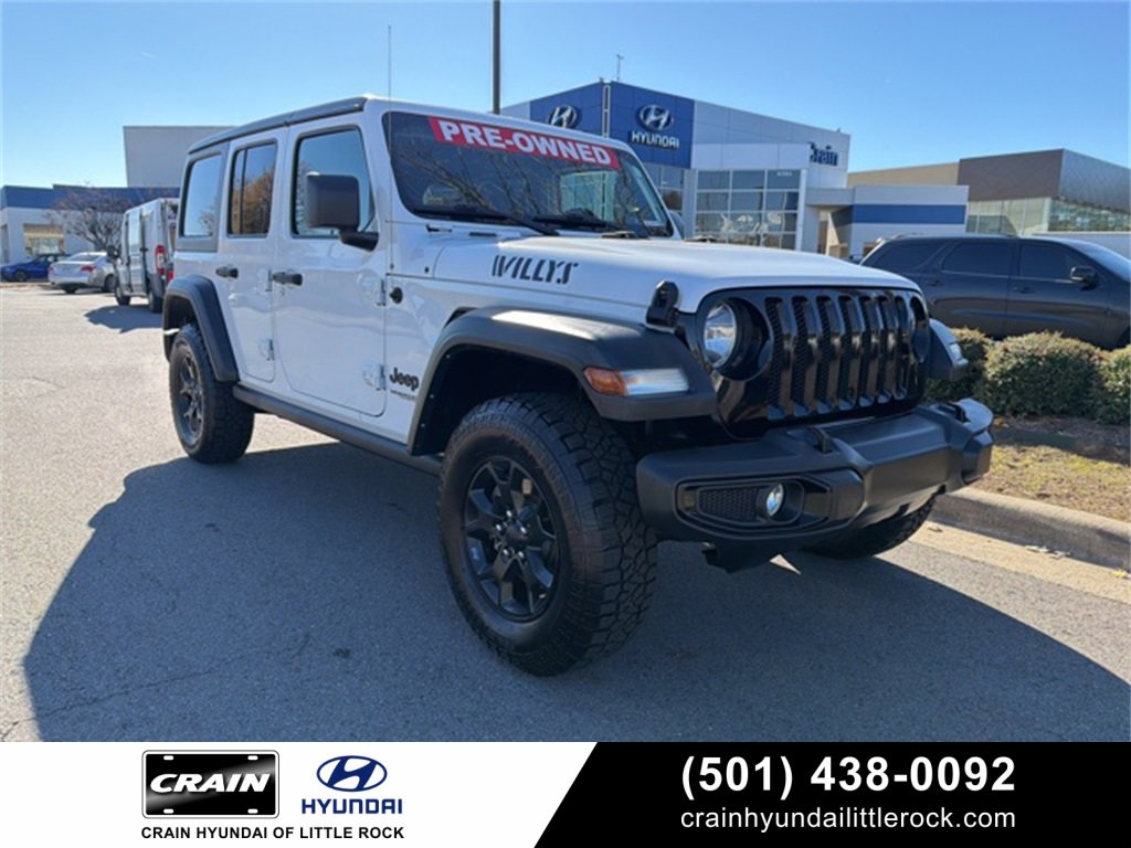 Used 2021 Jeep Wrangler Unlimited Sport image 1
