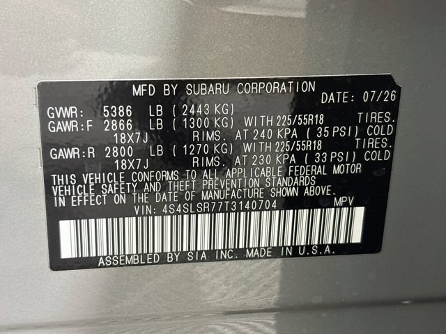 New 2026 Subaru Forester Limited AWD/4WD image 33