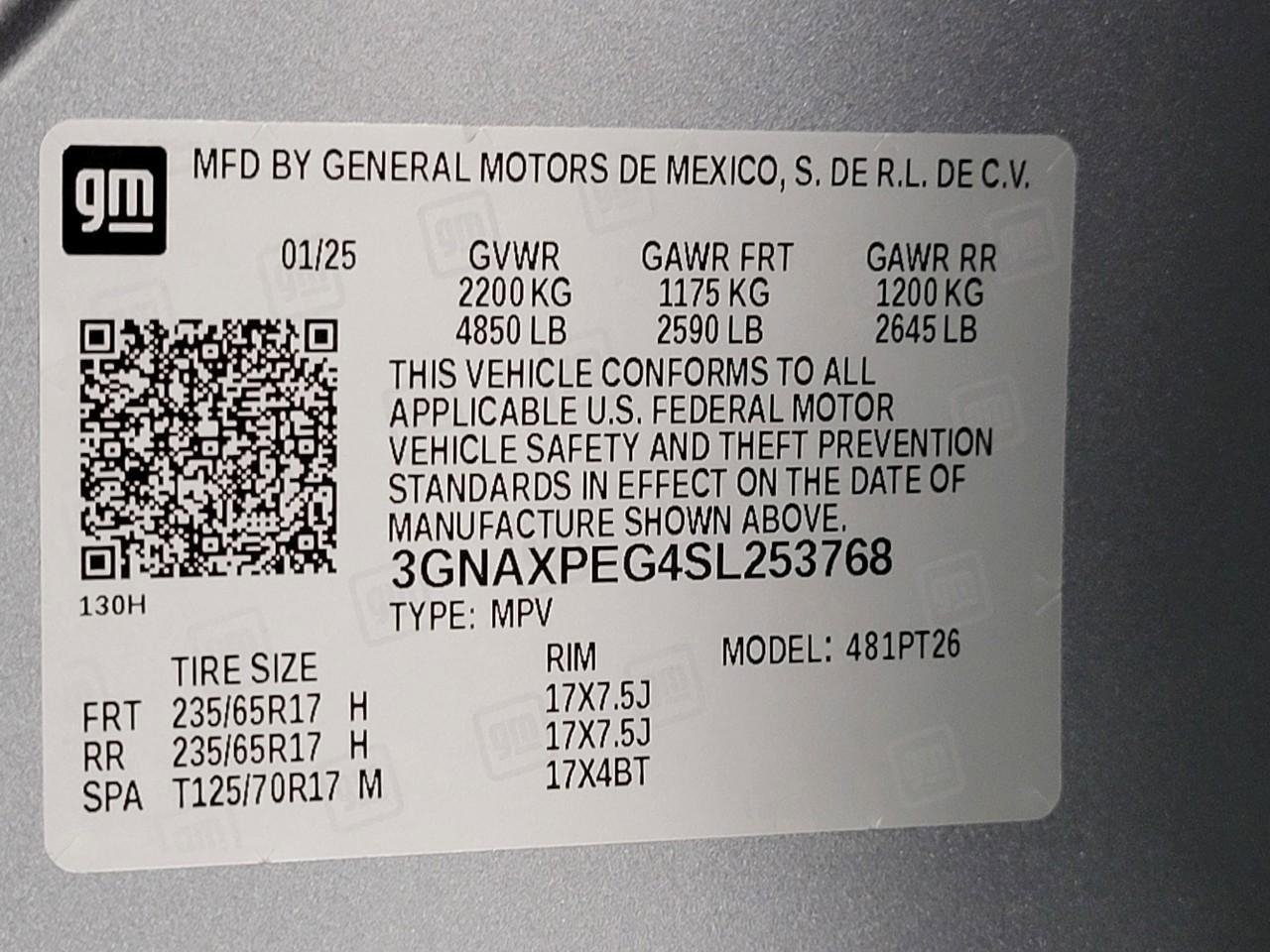 Used 2025 Chevrolet Equinox LT image 27