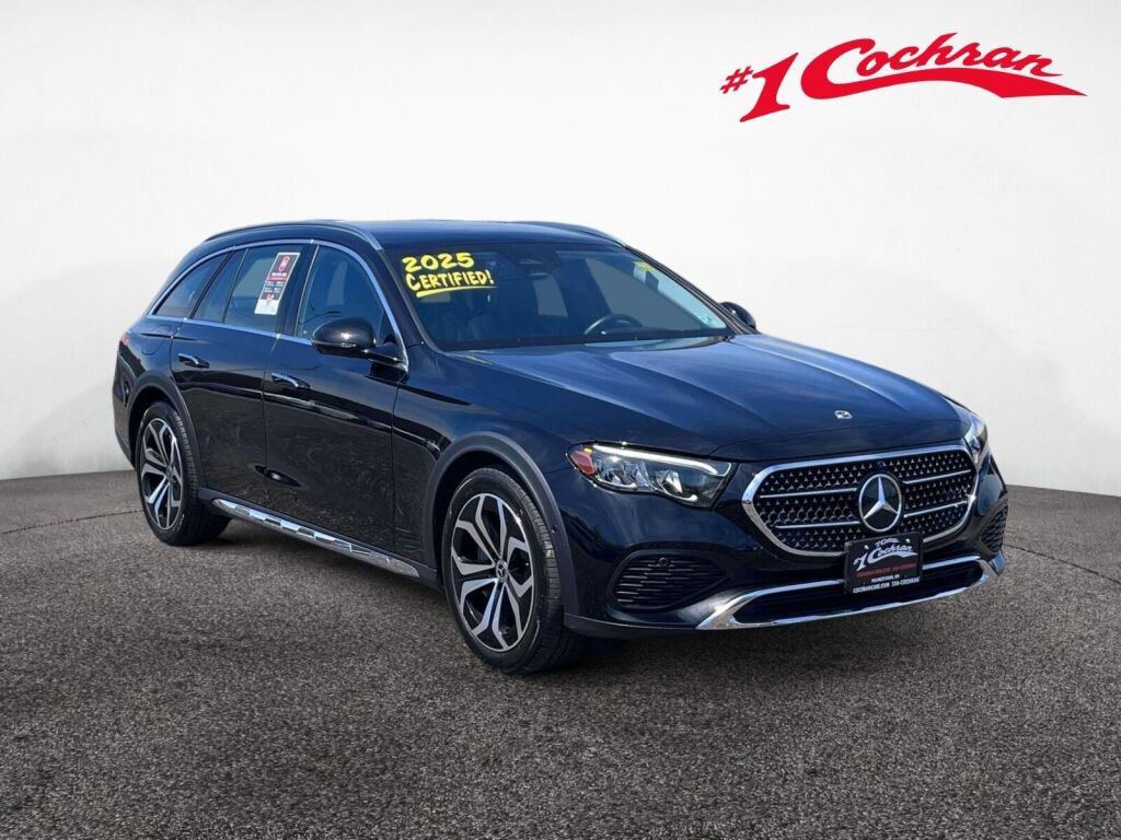 Used 2025 Mercedes-Benz E 450 4MATIC All-Terrain Wagon w/ Leather Package