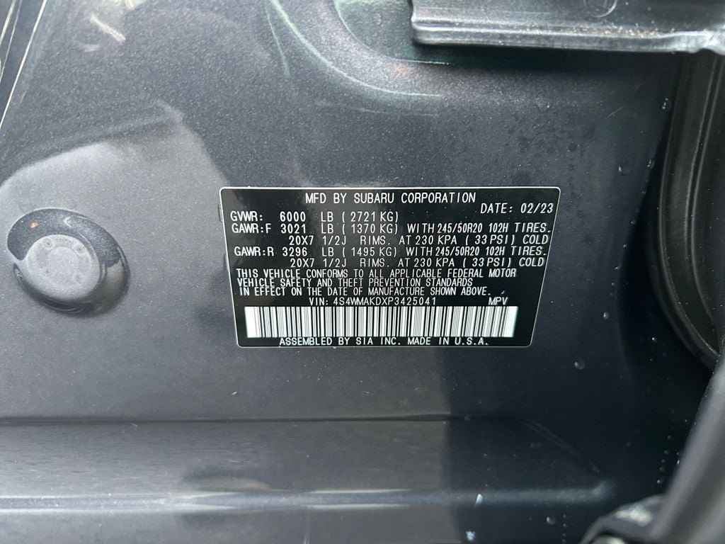 Used 2023 Subaru Ascent Onyx Edition Limited AWD/4WD image 34