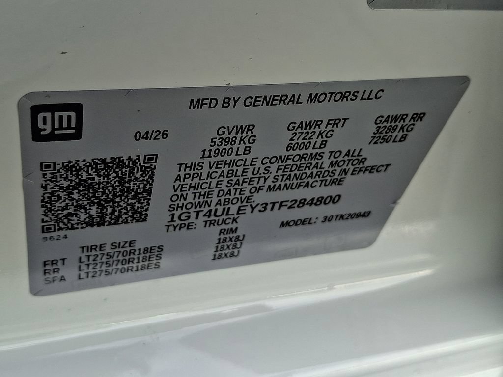New 2026 GMC Sierra 2500 Pro w/ Max Trailering Package AWD/4WD image 17