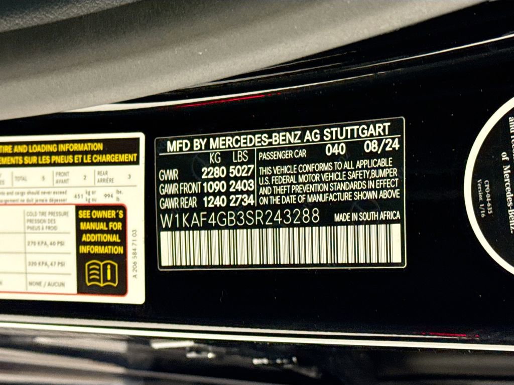 Certified 2025 Mercedes-Benz C 300 Sedan image 35