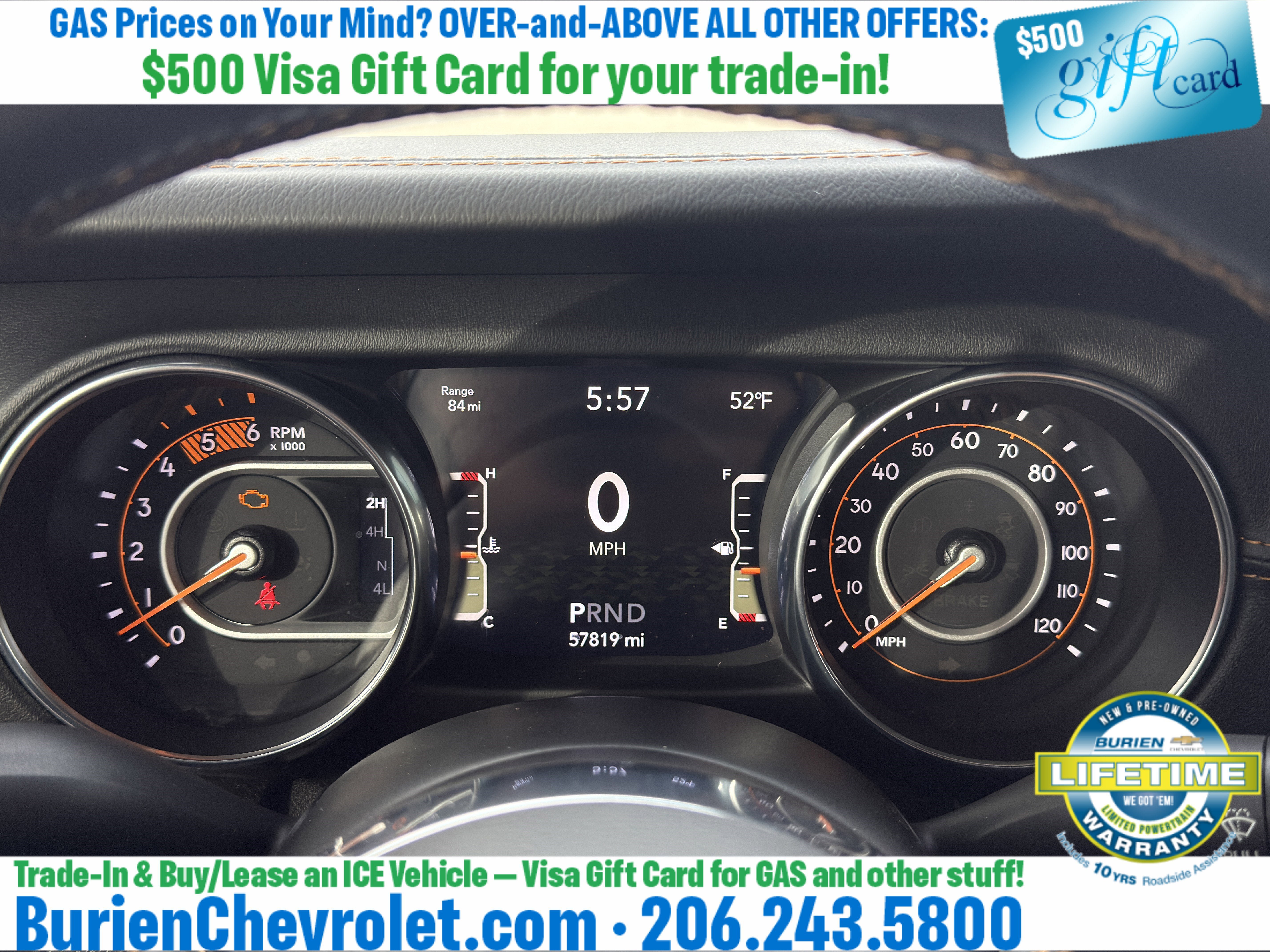 Used 2021 Jeep Gladiator Overland AWD/4WD image 14