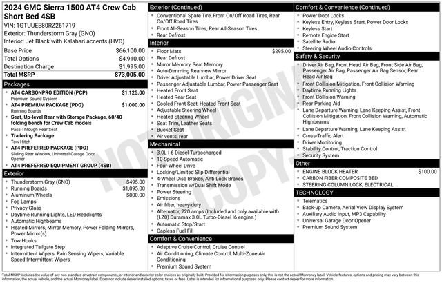 Used 2024 GMC Sierra 1500 AT4 w/ AT4 Carbonpro Edition AWD/4WD image 25