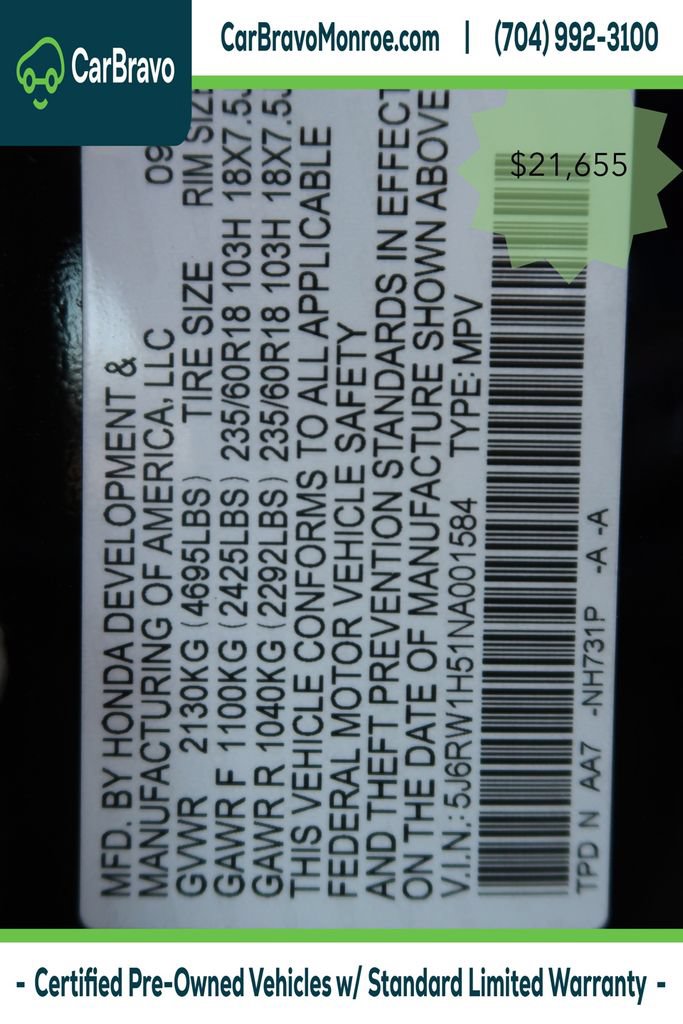Used 2022 Honda CR-V EX image 44