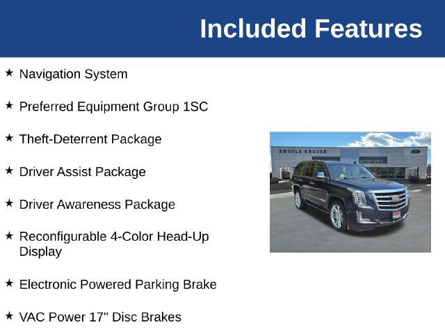 Used 2020 Cadillac Escalade Premium Luxury AWD/4WD image 5