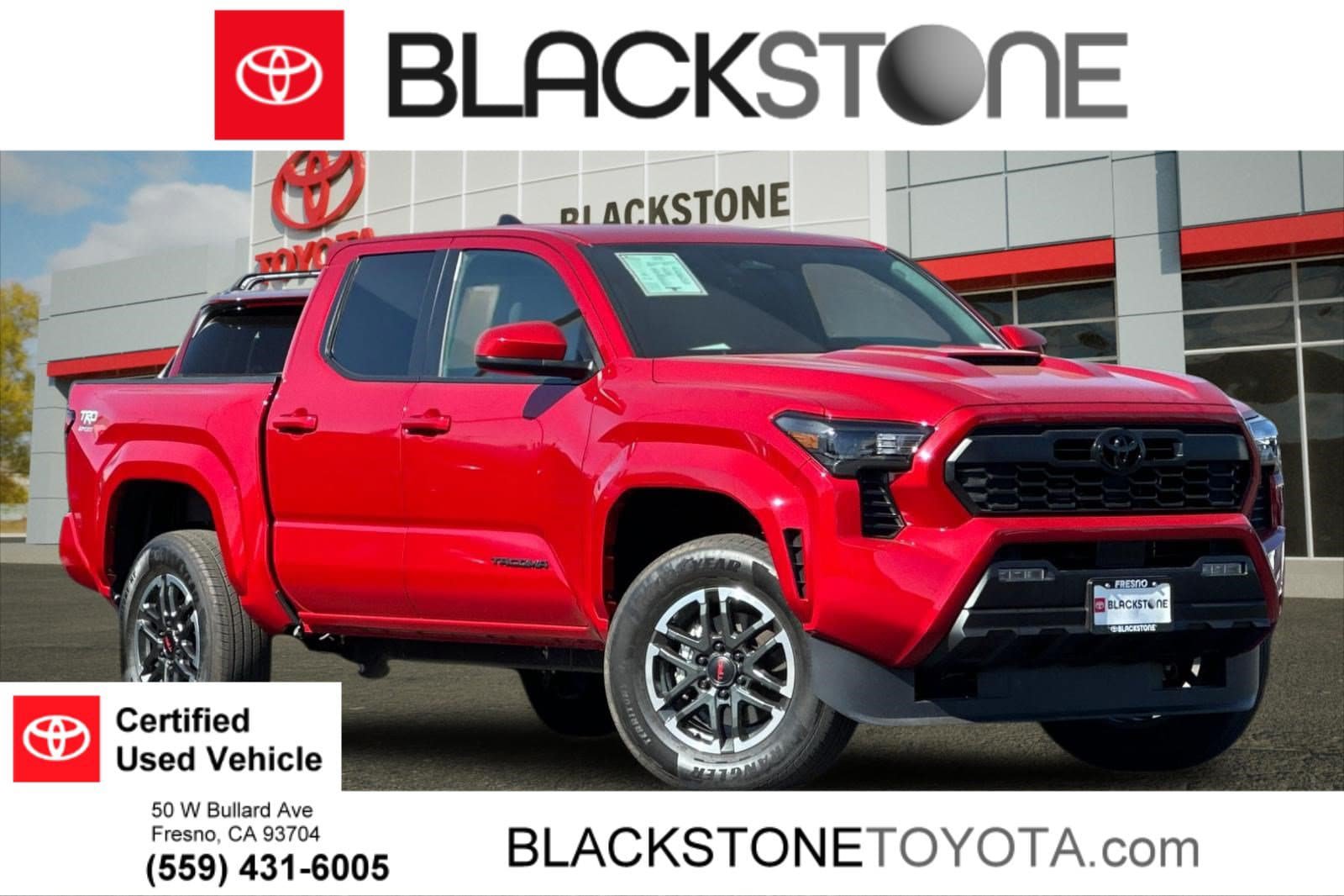 Certified 2026 Toyota Tacoma TRD Sport AWD/4WD image 1