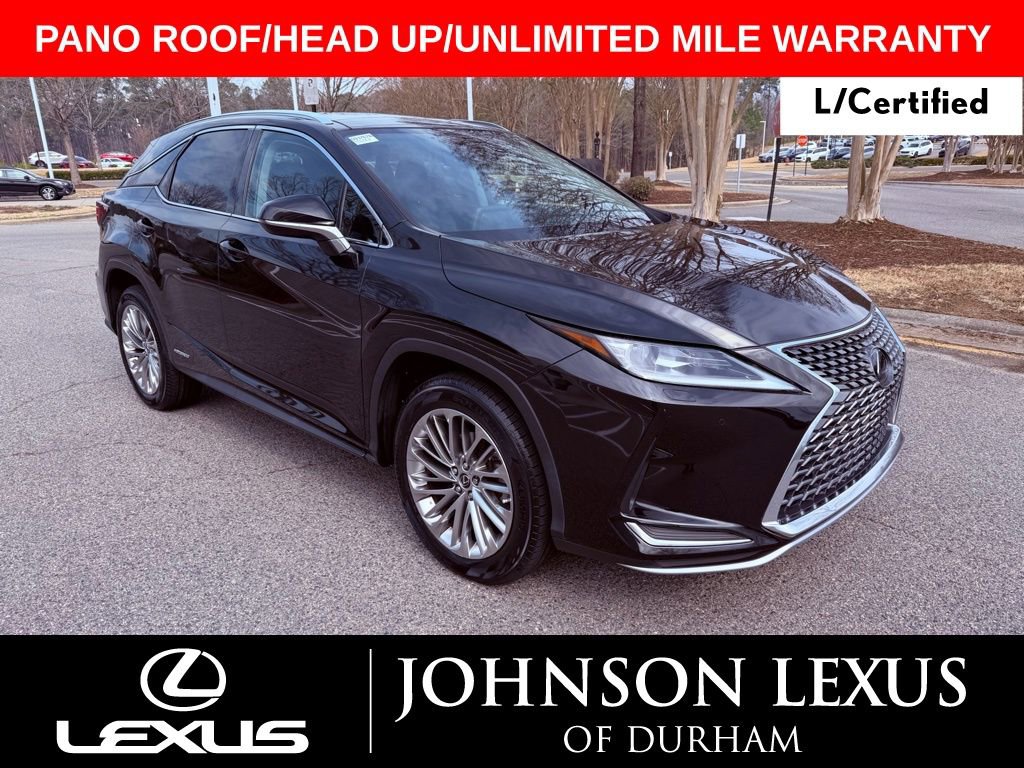 Certified 2022 Lexus RX 450h AWD w/ Luxury Package
