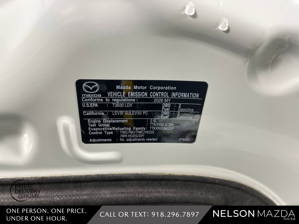 New 2026 MAZDA MAZDA3 2.5 S Hatchback w/ Premium Pkg image 53