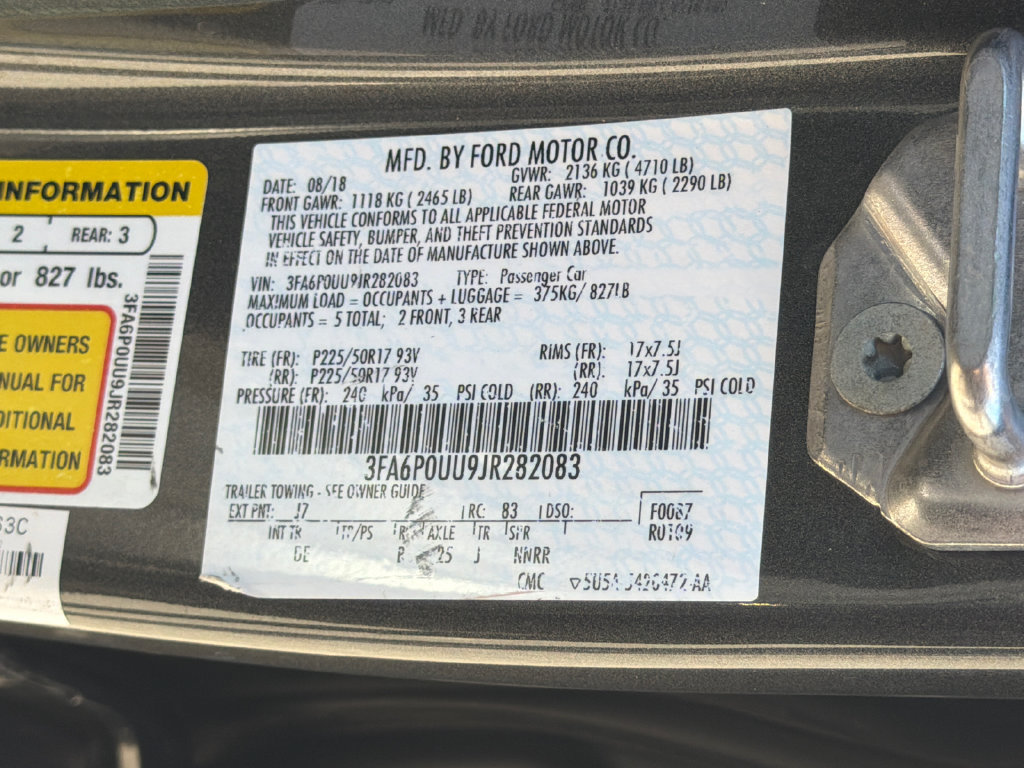 Used 2018 Ford Fusion S FWD image 32