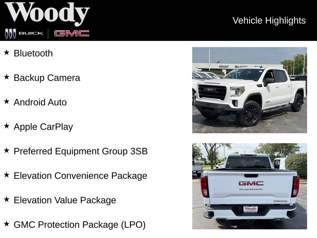 Certified 2020 GMC Sierra 1500 Elevation w/ Elevation Value Package AWD/4WD image 3