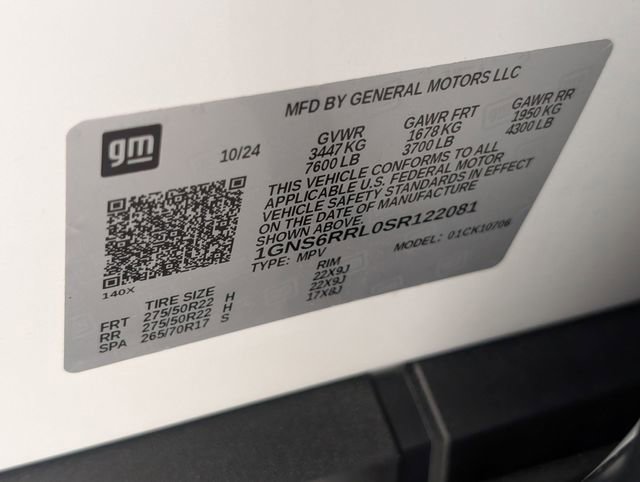 Used 2025 Chevrolet Tahoe RST w/ RST Capability Package image 41