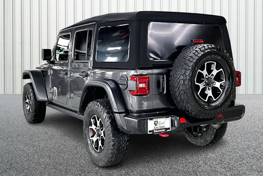 Used 2021 Jeep Wrangler Unlimited Rubicon w/ LED Lighting Group AWD/4WD image 4