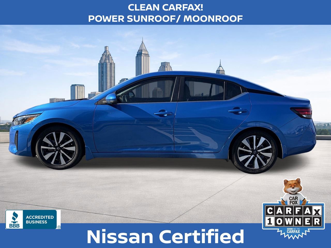 Certified 2025 Nissan Sentra SV w/ SV Premium Package image 2