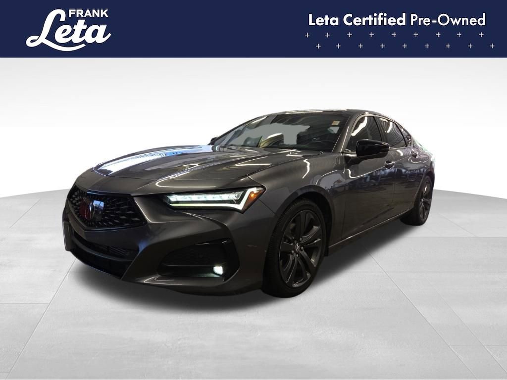 Used 2023 Acura TLX SH-AWD w/ A-SPEC Pkg image 1