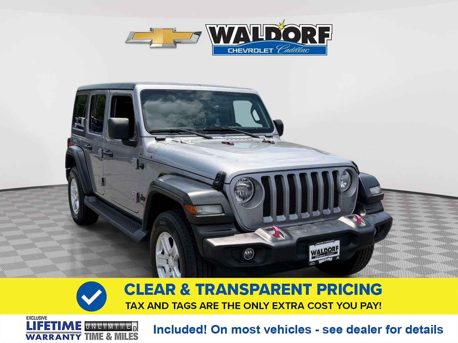 Used 2020 Jeep Wrangler Unlimited Sport S