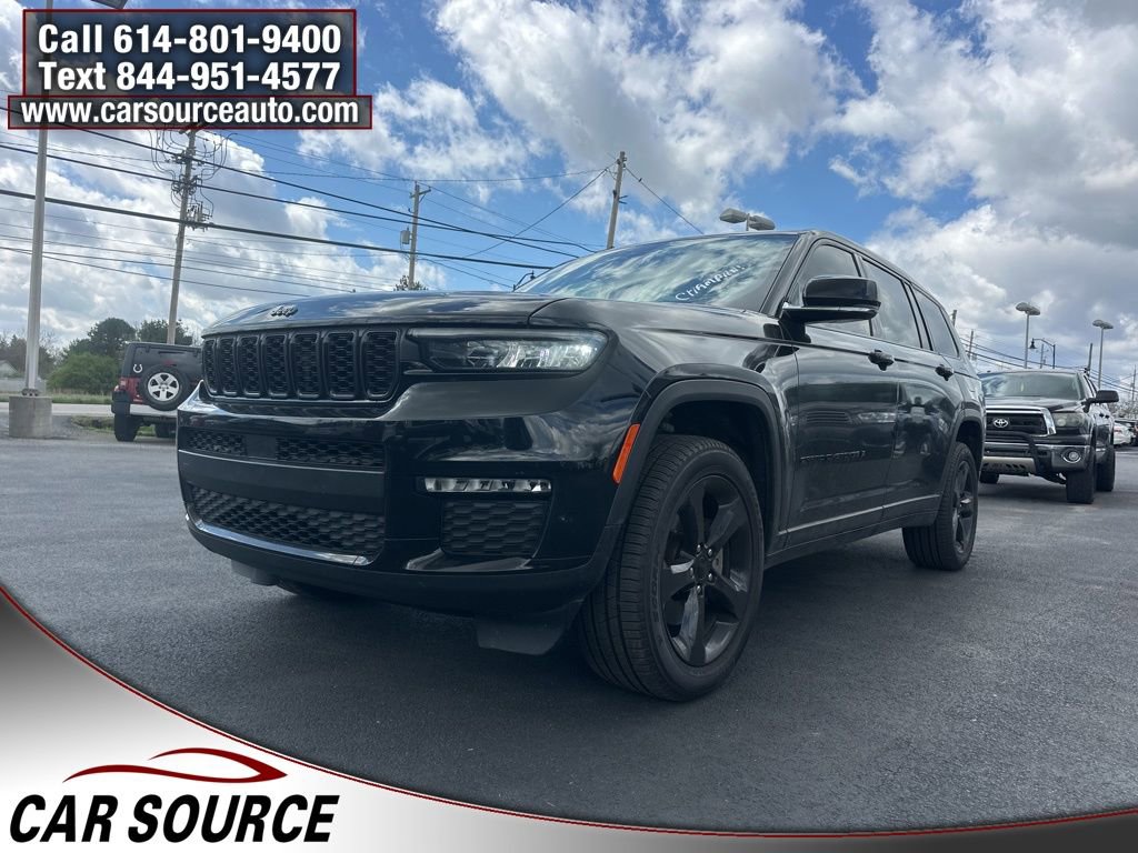 Used 2022 Jeep Grand Cherokee L Limited w/ Black Appearance Package