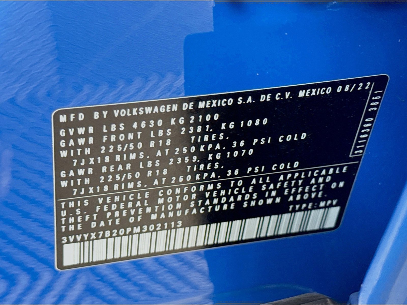 Certified 2023 Volkswagen Taos SE image 31