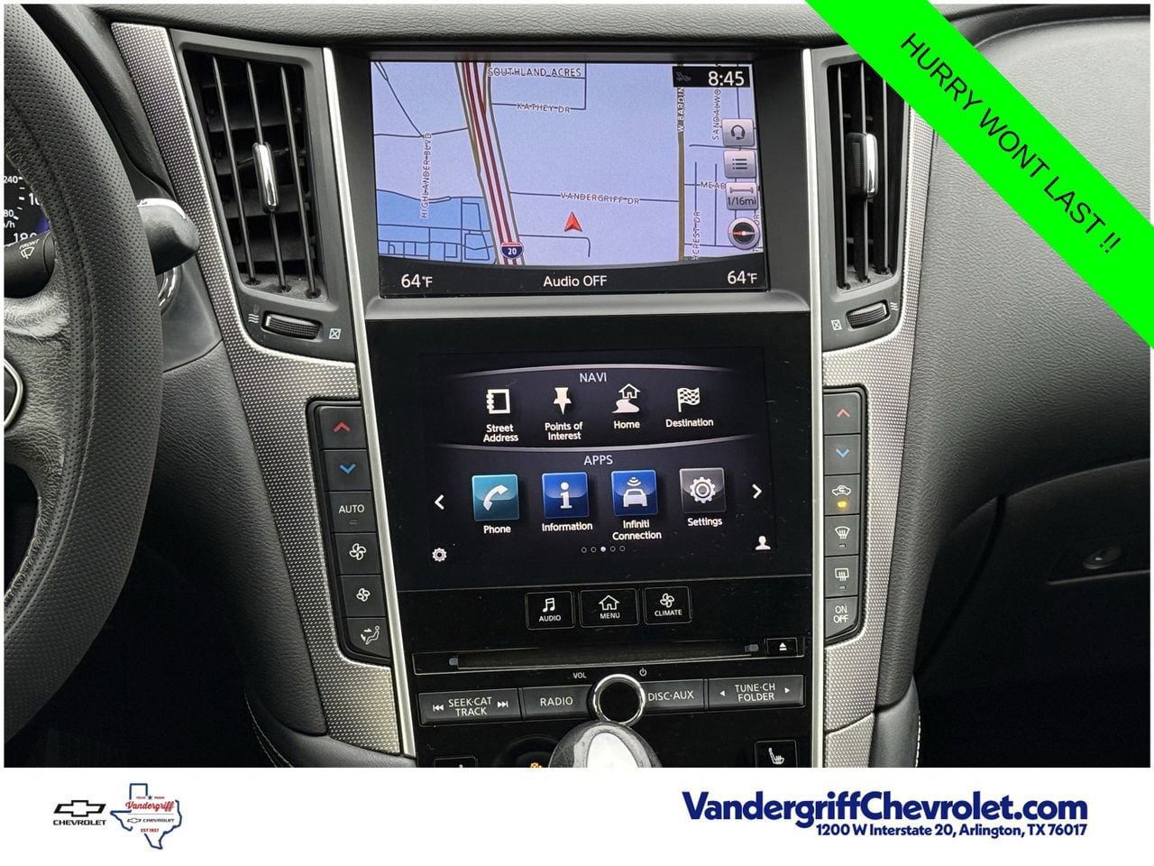 Used 2015 INFINITI Q50 Premium w/ Navigation Package AWD/4WD image 16