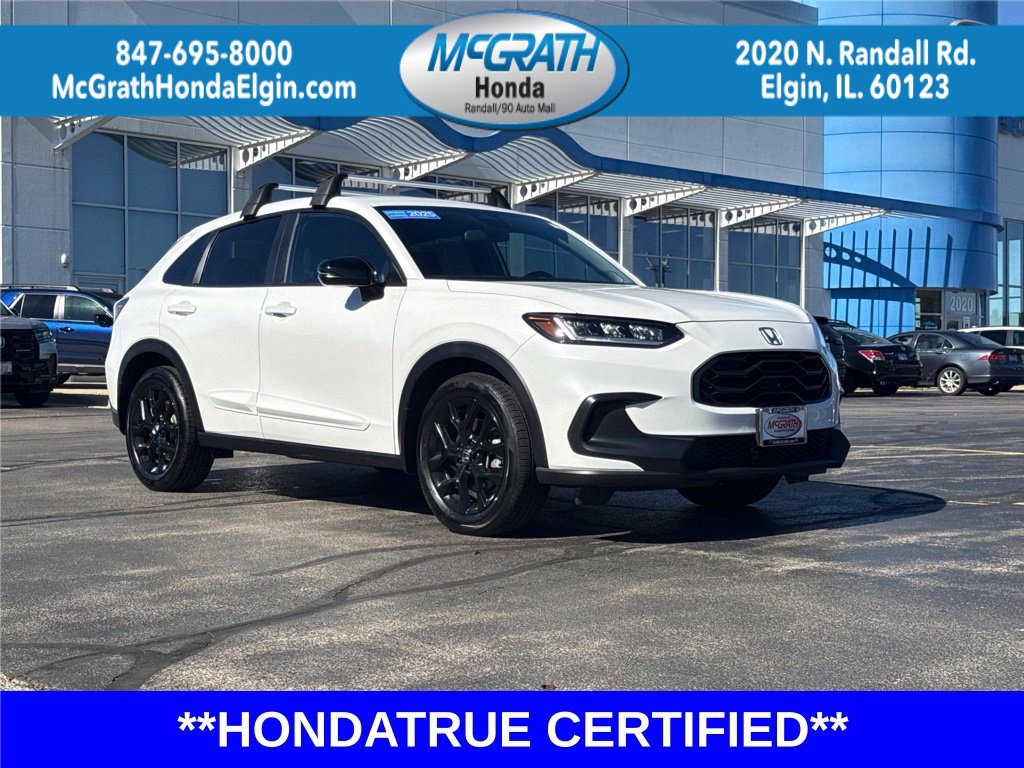 Certified 2025 Honda HR-V Sport