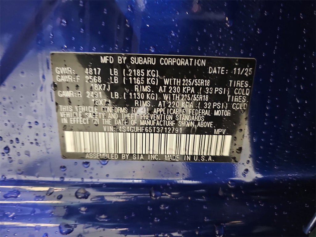 New 2026 Subaru Crosstrek 2.5i Sport image 33