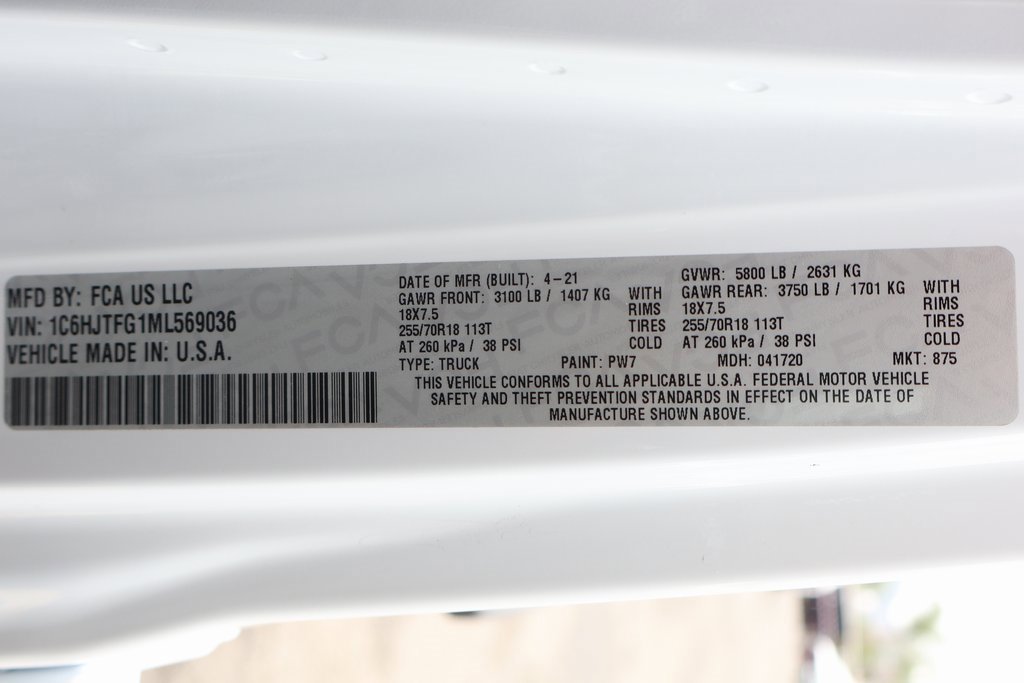 Used 2021 Jeep Gladiator Overland w/ LED Lighting Group image 49