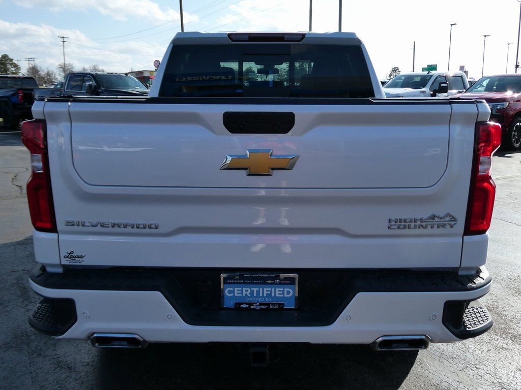 Certified 2022 Chevrolet Silverado 1500 High Country AWD/4WD image 6