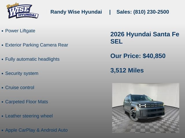 New 2026 Hyundai Santa Fe SEL AWD/4WD image 10