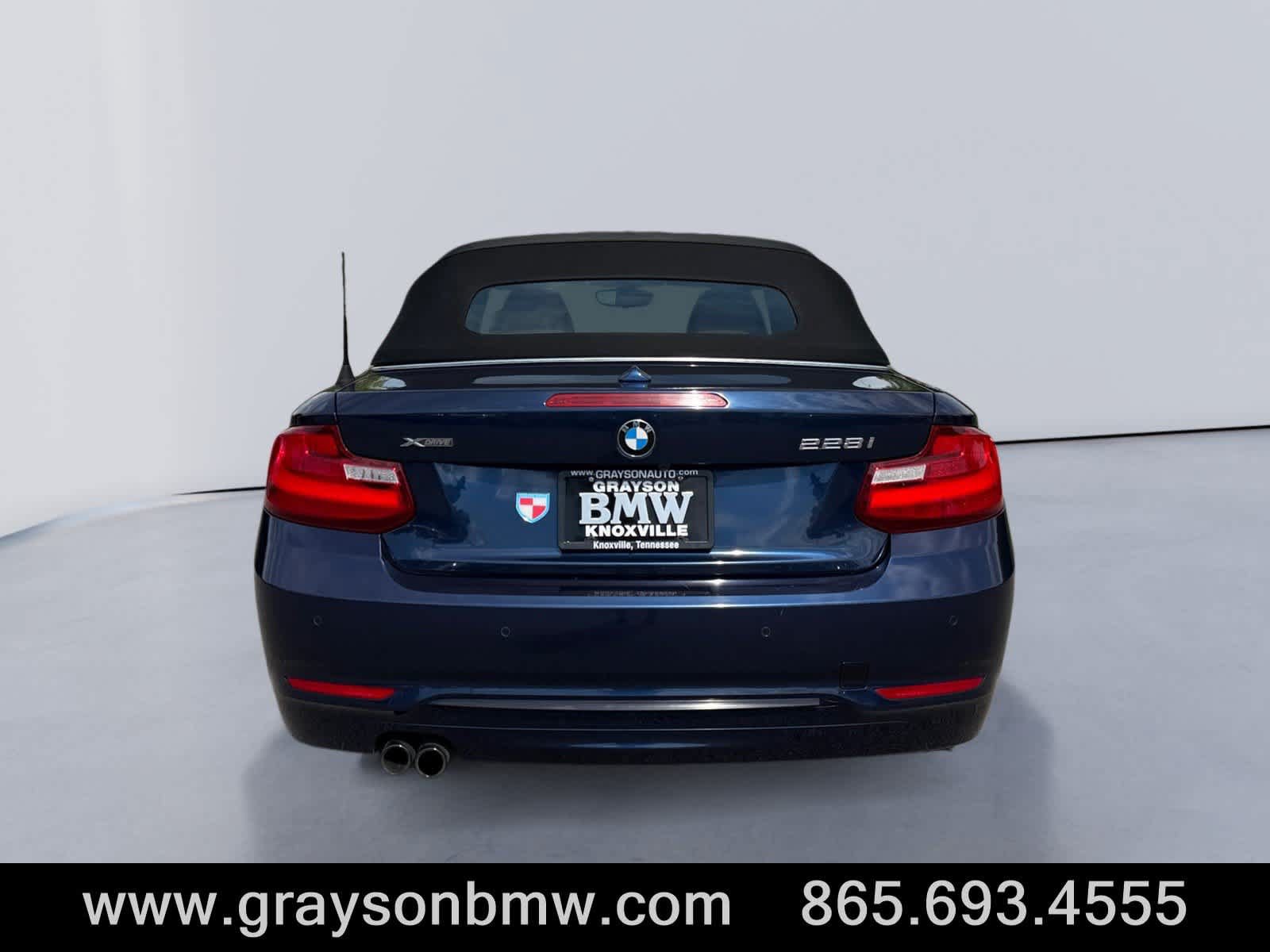 Used 2016 BMW 228i xDrive Convertible AWD/4WD image 4
