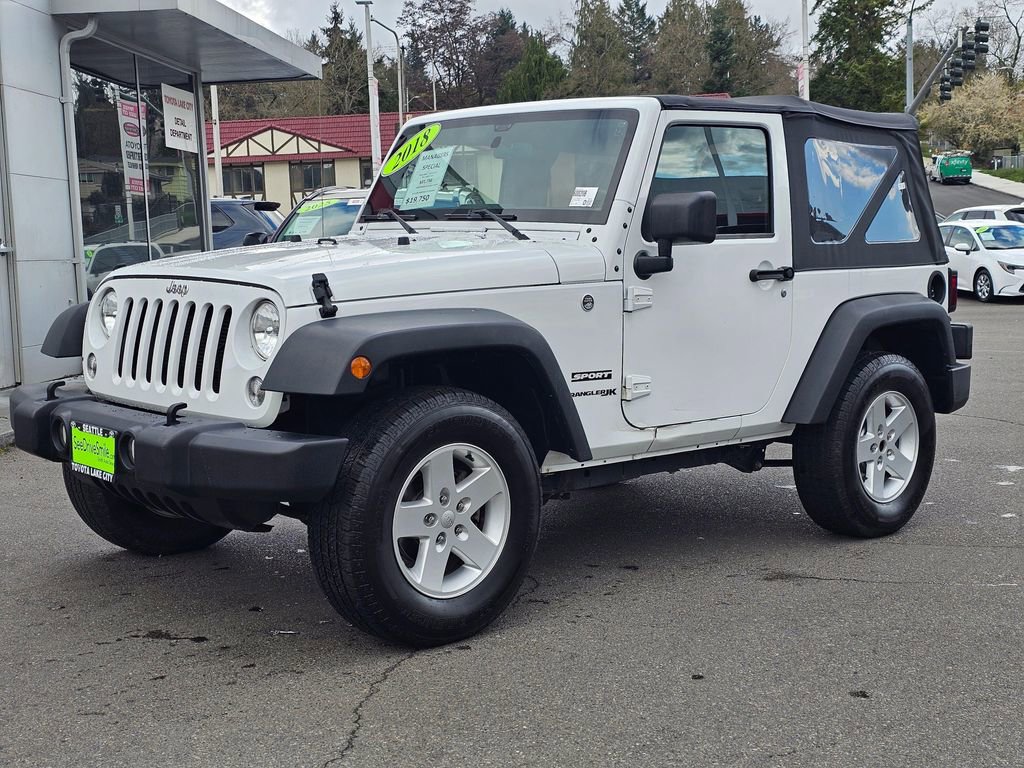 Used 2018 Jeep Wrangler Sport image 3
