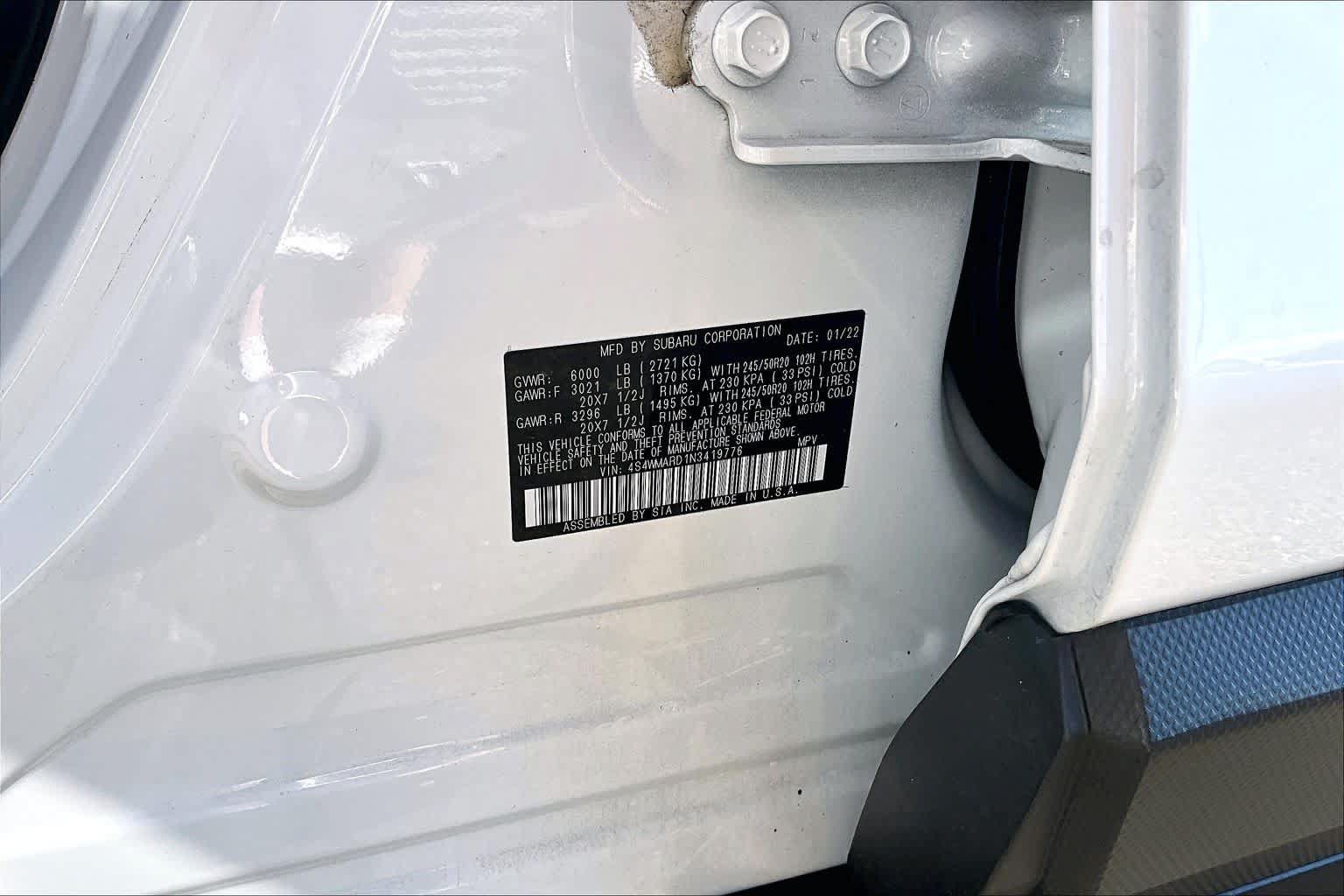 Used 2022 Subaru Ascent Touring AWD/4WD image 36