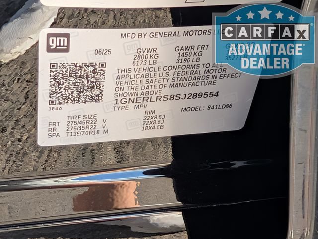 Used 2025 Chevrolet Traverse RS w/ LPO, Floor Liner Package FWD image 37