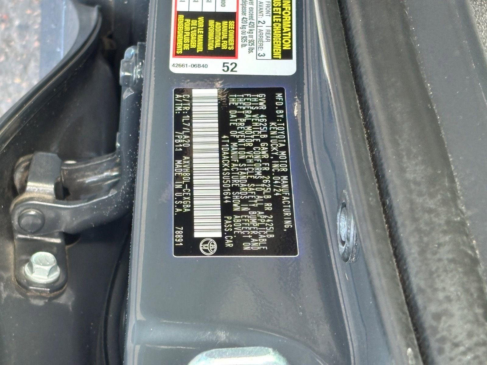 Certified 2025 Toyota Camry XLE image 31